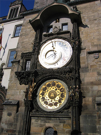 L'horloge astronomique de Prague