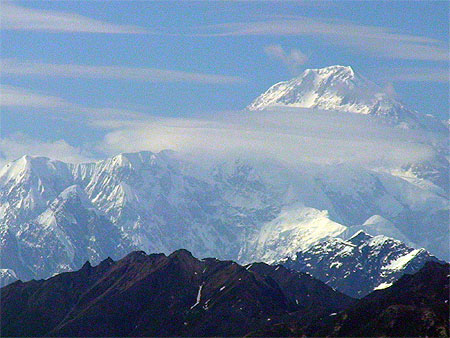Vue sur Mont Mc Kinley (6192m)