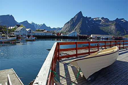 Un petit port des Lofoten