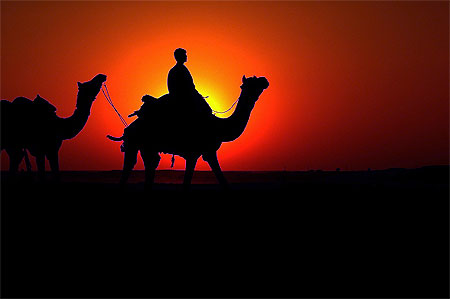 Coucher de soleil � Lodurva