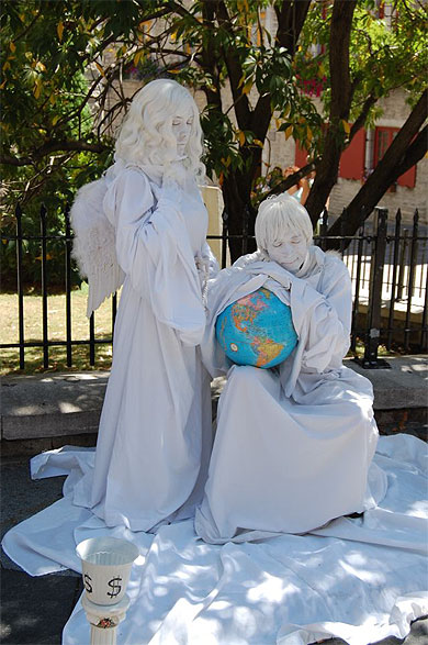 Mimes d�tenant le monde