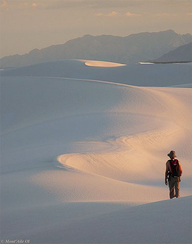 White Sands Dunes, Nouveau-Mexique