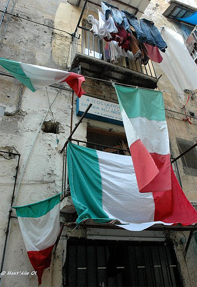 Naples et l'Italie juste apr�s le Mundiale 2006 de Foot