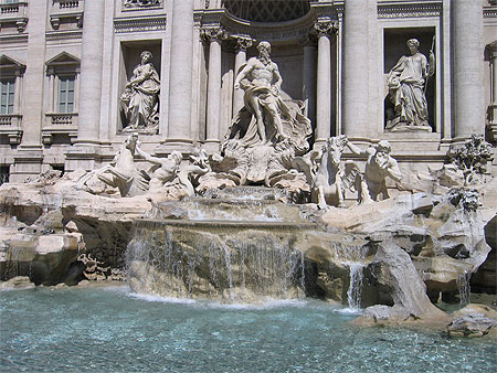 La fontaine de Trevi