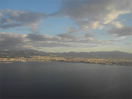 Palma � l'atterrissage