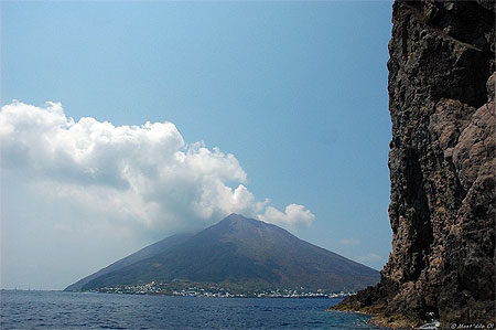 Stromboli, vu du Strombolicchio