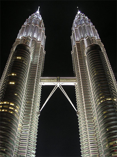 Petronas Towers by night