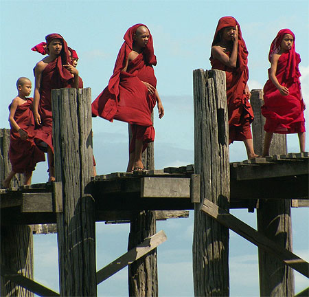 Pont U'bein, Amarapura