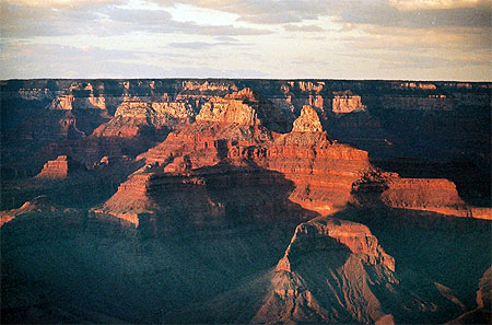 Grand Canyon vue d'h�licopt�re