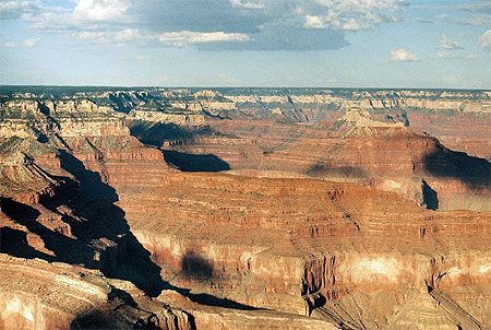 Grand Canyon vue d'h�licopt�re