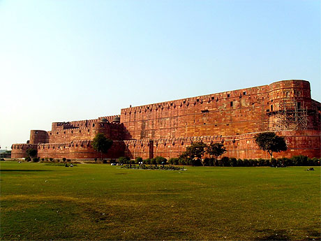 Le fort rouge d'Agra