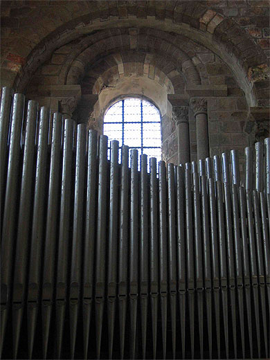 Vue de l'abbaye