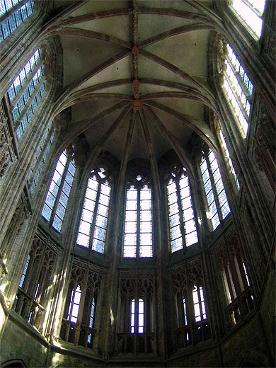 Vue de l'abbaye
