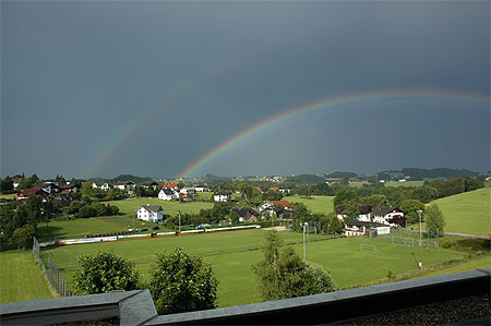 Double arc en ciel sur la V�ckla
