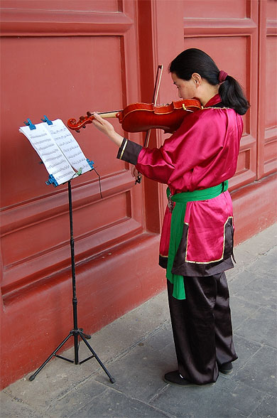 Joueuse de violon