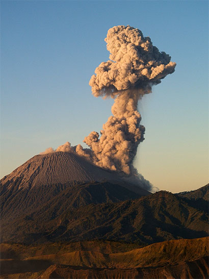 D�gazage au Gunung Semeru