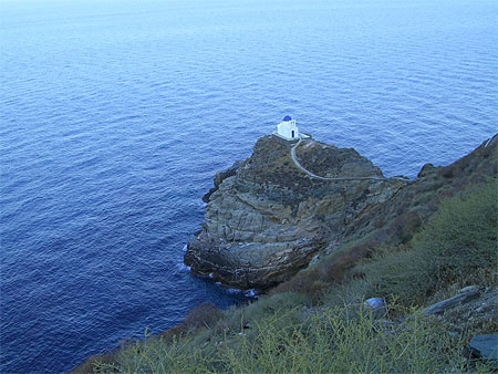 Sifnos - Eglise presqu'�le