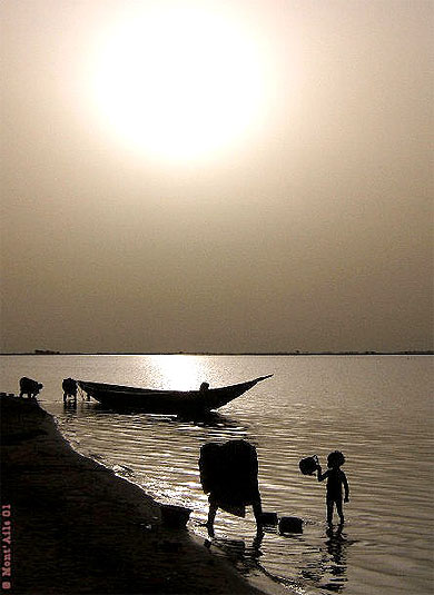 Fleuve Niger � Tombouctou