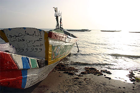 Sur la plage de Joal