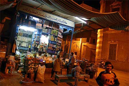 Dans les rues d'Esna