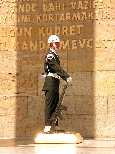 Garde du Mausol�e Atat�rk