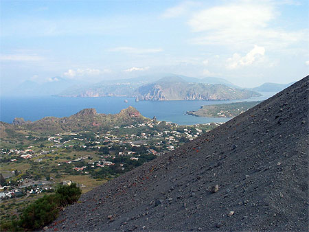 Sur les flancs de Vulcano