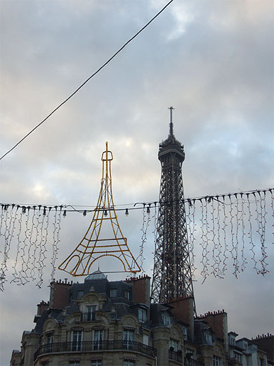 D�co No�l Tour Eiffel
