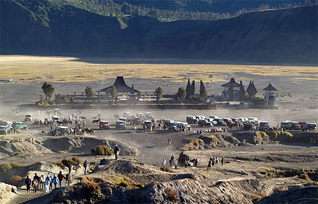 Au pied du Bromo