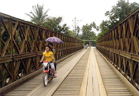 Le pont en bois