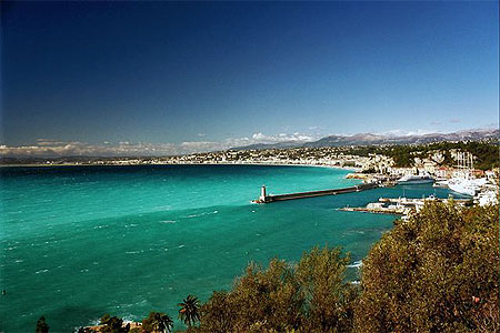Vue panoramique sur Nice