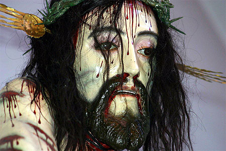 Dans l'�glise de Oruro...