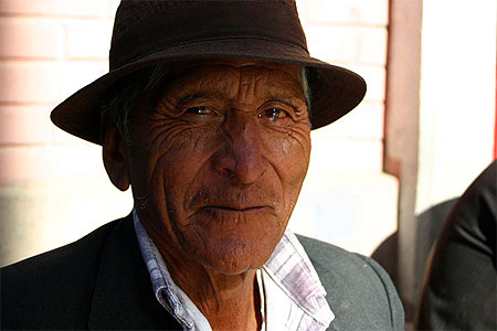 Dans le centre de Oruro...