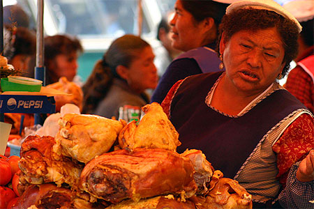 Au march� de Oruro