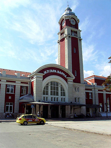 La gare de Varna