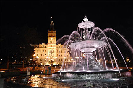 Parlement et Fontaine