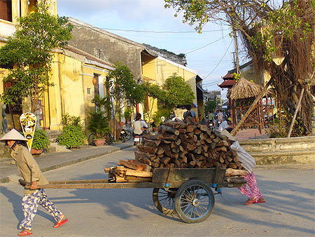 Dans les rues de Ho� An