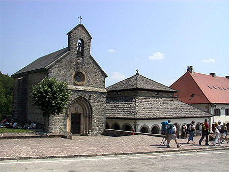 Sur la route de Saint-Jacques de Compostelle