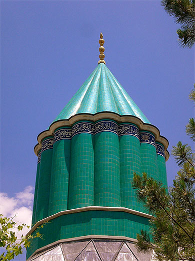 Dome du Mus�e de Mevlana, ordre des Derviches Tourneurs