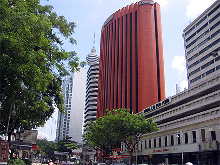 Dans les rues de Kuala Lumpur