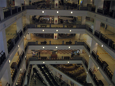 L'int�rieur du centre commercial de Square Times de Kuala Lumpur