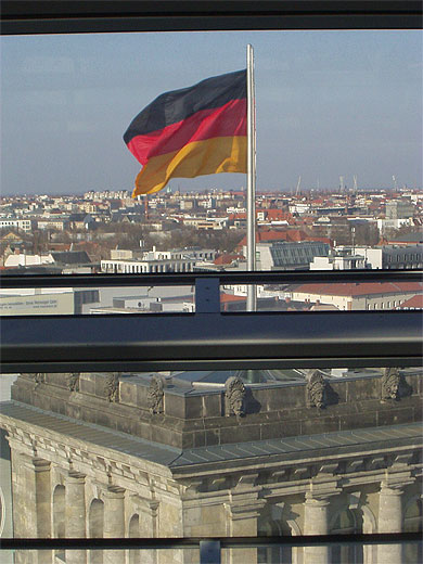 Vue du Reichstag