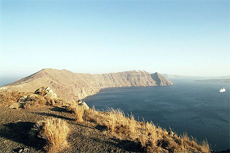 Fin d'apr�s midi sur Santorin