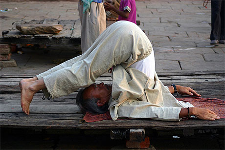 Ambiance sur les ghats de Varanasi 