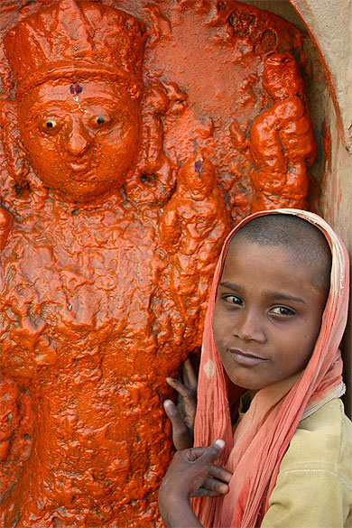 Ambiance sur les ghats de Varanasi 