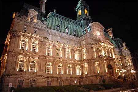 H�tel de ville de nuit