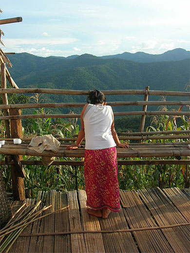 Jeune fille Lahu