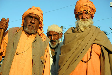 Lors de la foire aux chameaux de Pushkar