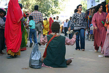 Lors de la foire aux chameaux de Pushkar