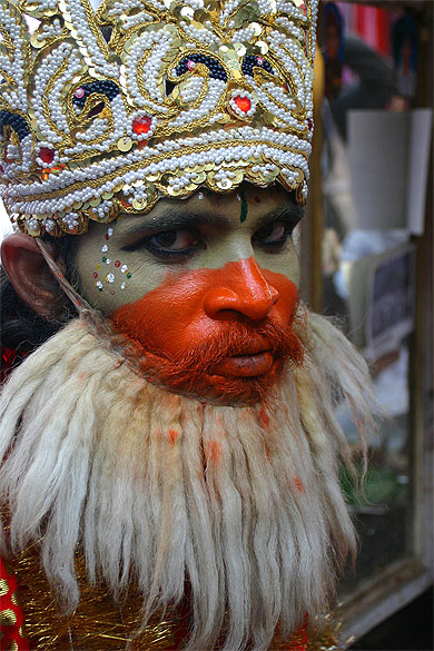 Lors de la foire aux chameaux de Pushkar