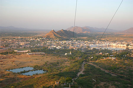 Lors de la foire aux chameaux de Pushkar